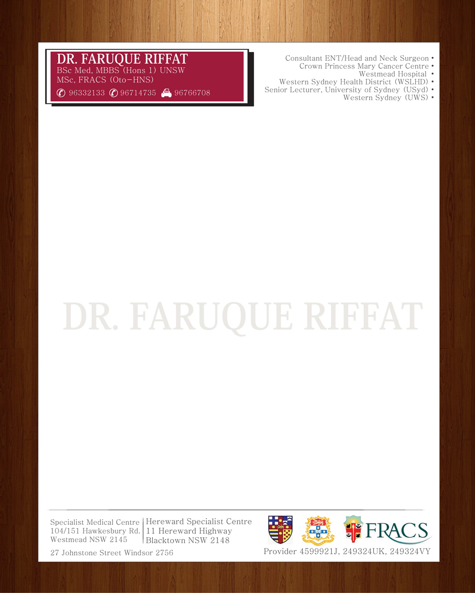 Letterhead Design by HarmiDesigning for this project | Design #3407782