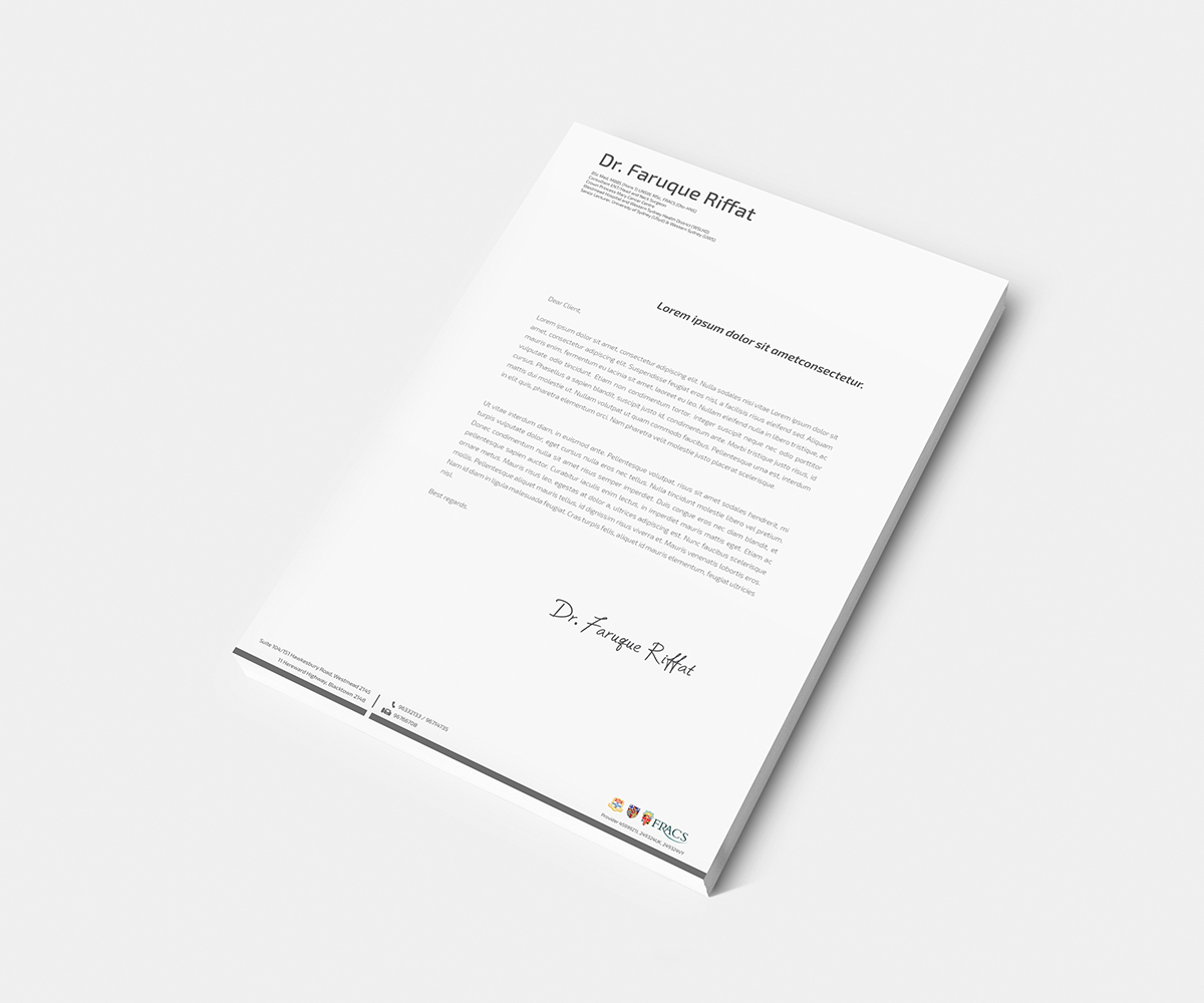 Letterhead Design by Owtee-TheDreamer. for this project | Design #3422526