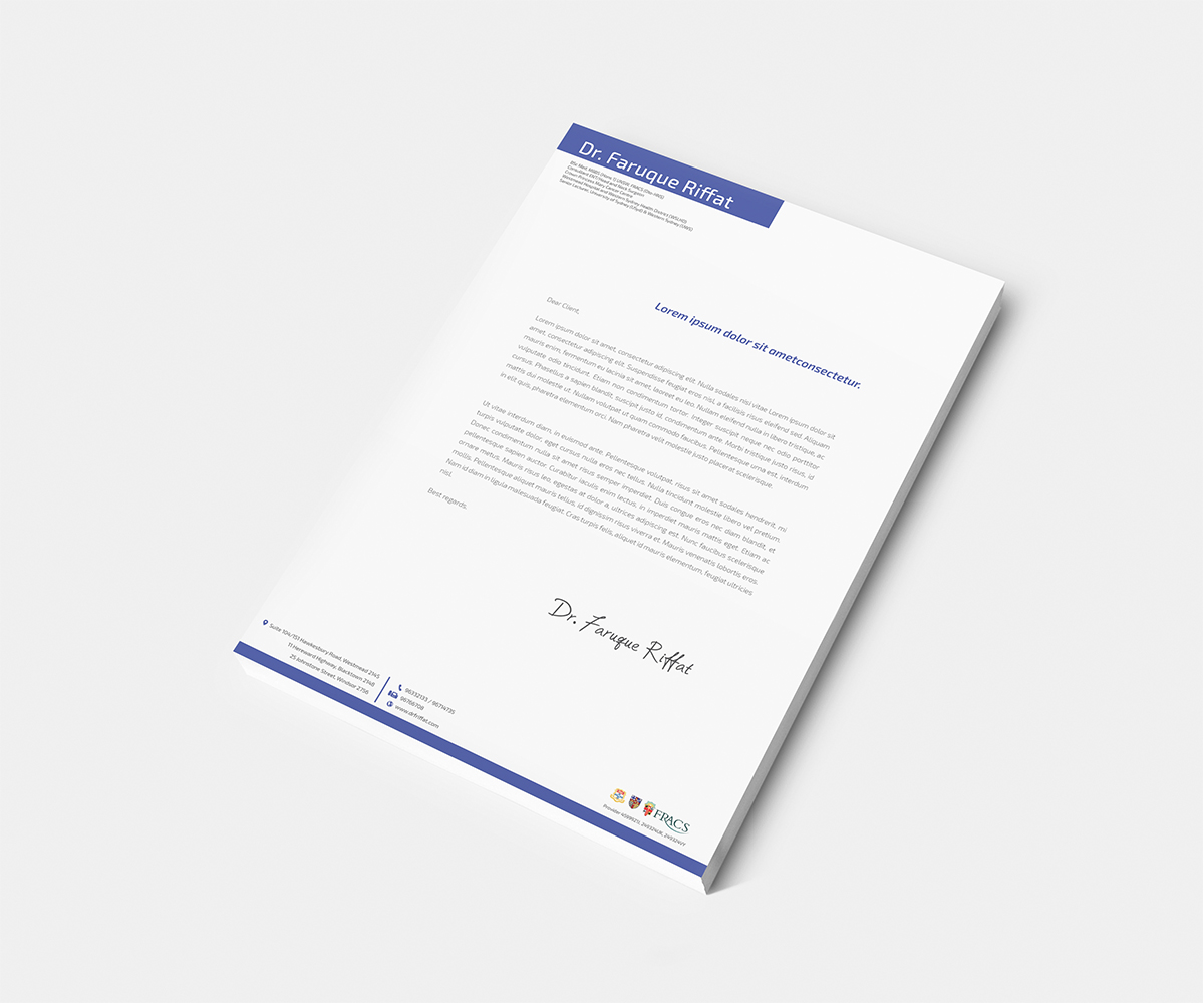 Letterhead Design by Owtee-TheDreamer. for this project | Design #3435886