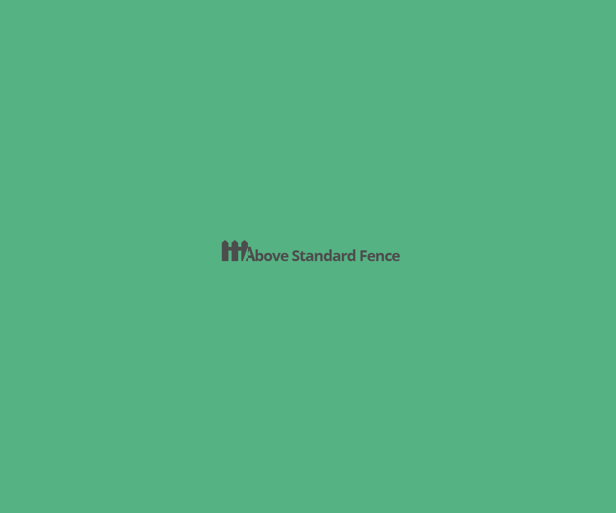 Logo Design by Seamus Radu for Above Standard Fence | Design #3428625
