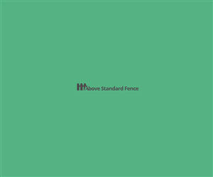 Logo Design by Seamus Radu for Above Standard Fence | Design: #3428625