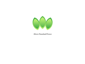 Logo Design by Seamus Radu for Above Standard Fence | Design: #3430970