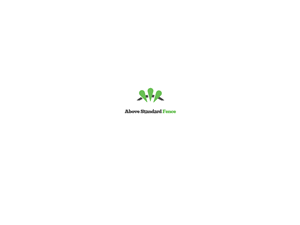 Logo Design by Seamus Radu for Above Standard Fence | Design: #3431015