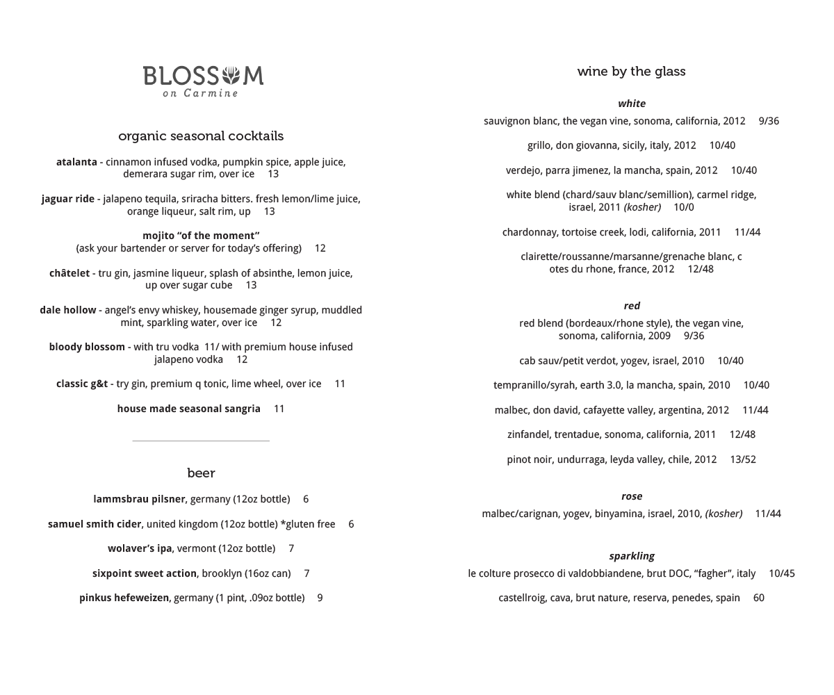 Menu Design by mtskirgo for this project | Design #3423695