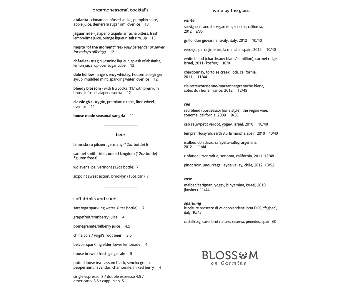 Menu Design by mtskirgo for this project | Design #3423708