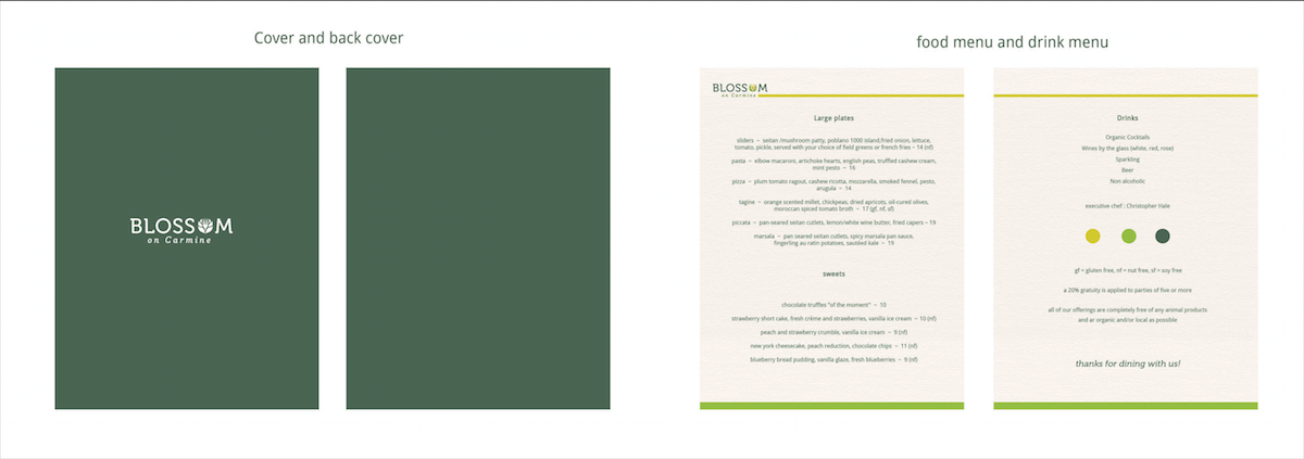 Menu Design by Mimiko for this project | Design #3423593