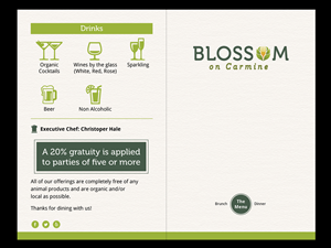 Menu Design by chawije