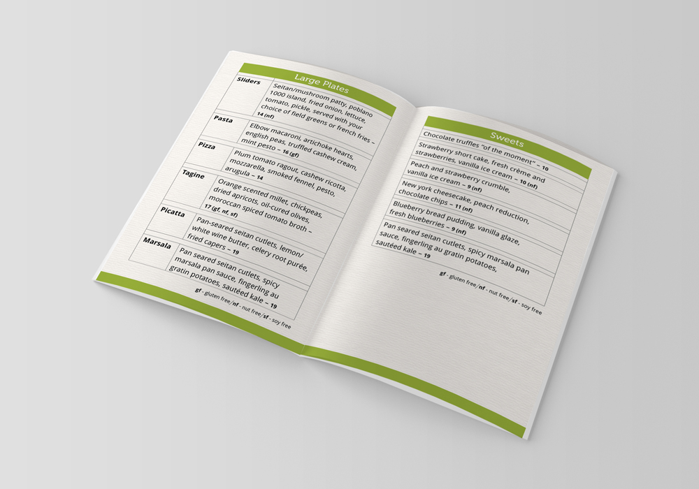 Design de Menu par chawije pour ce projet | Design #3425949