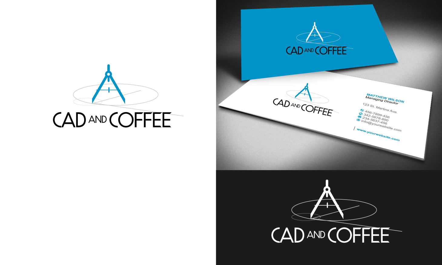 Logo Design by designgreen for Cad and coffee | Design #3421040