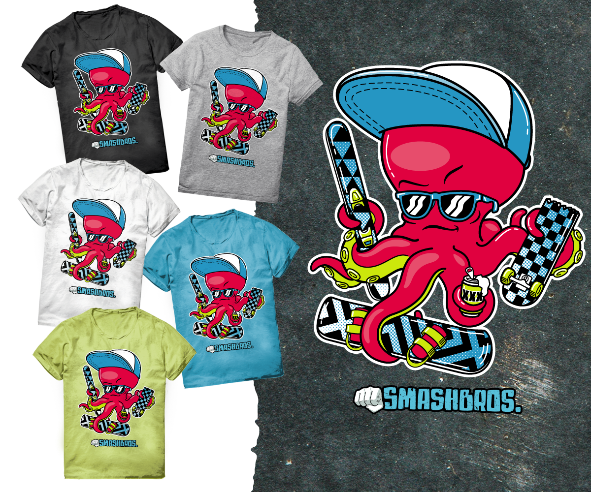 T-shirt Design by obidesignfactory for smashbros | Design #3489863