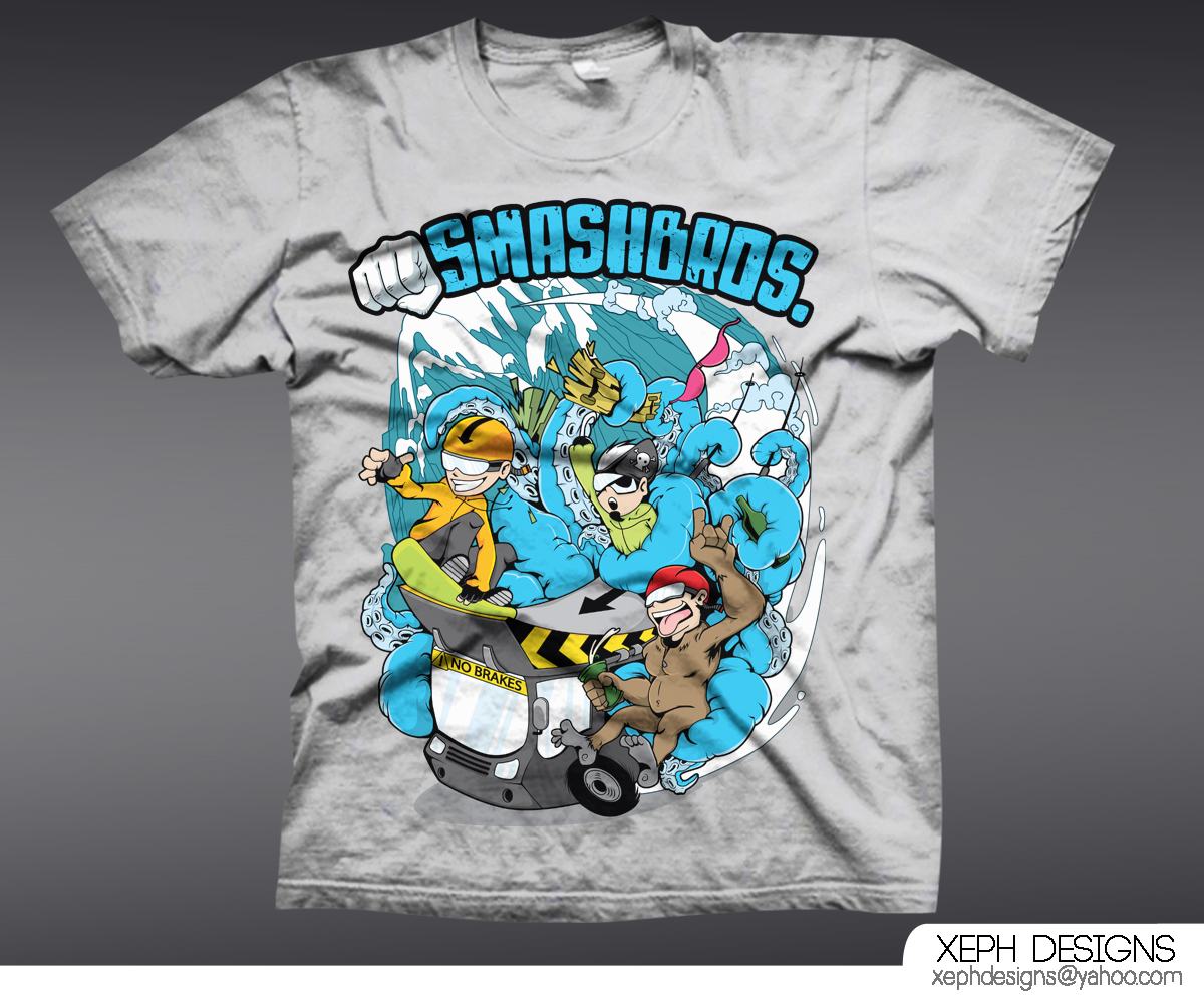 T-shirt Design by xeph for smashbros | Design #3481499