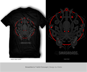 T-shirt Design by Grebo for smashbros | Design #3442281