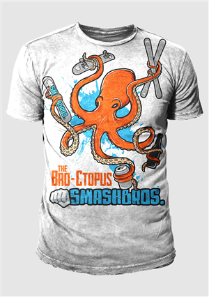Smashbros Crew Shirt. | T-shirt Design by 777SKY