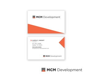 Mid-Century Modern Development, a residential real estate development company, needs a logo / busine | Business Card Design by JACQUI