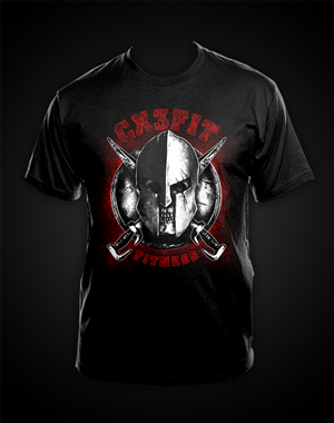 CX3FIT Cross Fitness Training T-Shirt Design. | T-Shirt-Design von D'Mono