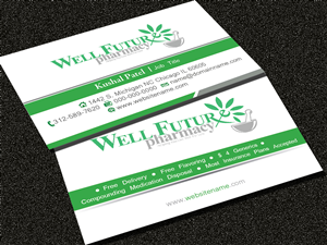 Creative Pharmacy Business Card | Visitenkarten-Design von Sarmishtha Chattopadhyay_loginchange
