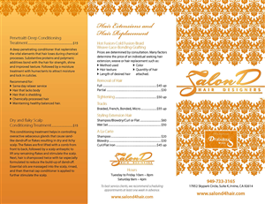 Broschüren-Design von Alby75 für Salon D | Design #3429164