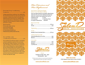 Broschüren-Design von Alby75 für Salon D | Design: #3447927