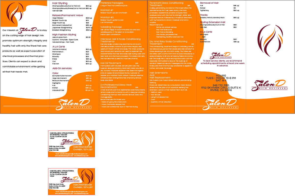 Brochure Design by franck.boistel for Salon D | Design #3416347