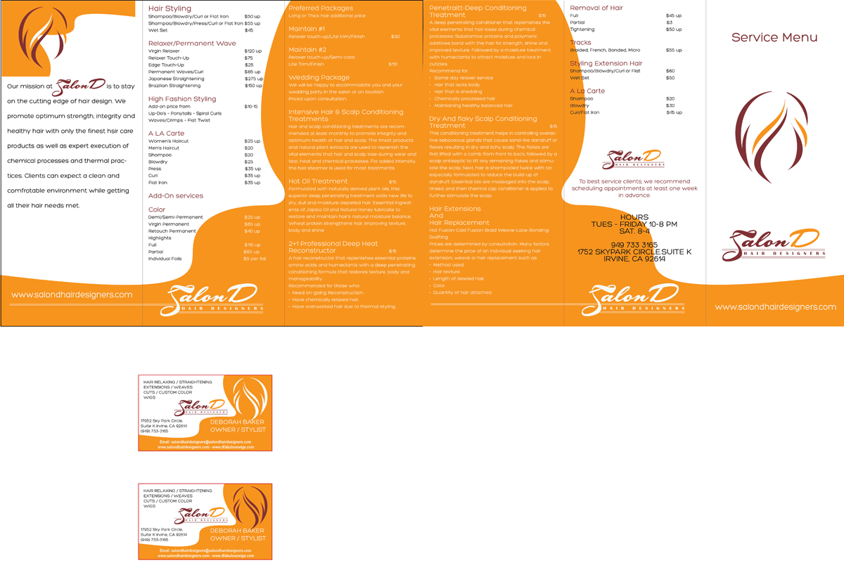 Brochure Design by franck.boistel for Salon D | Design #3427134