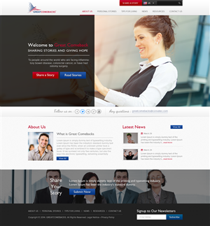 Web Design by the-lion-king for this project | Design: #3426280