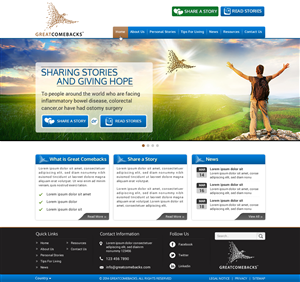 International Medical Company Needs a Website Design for a Support Site