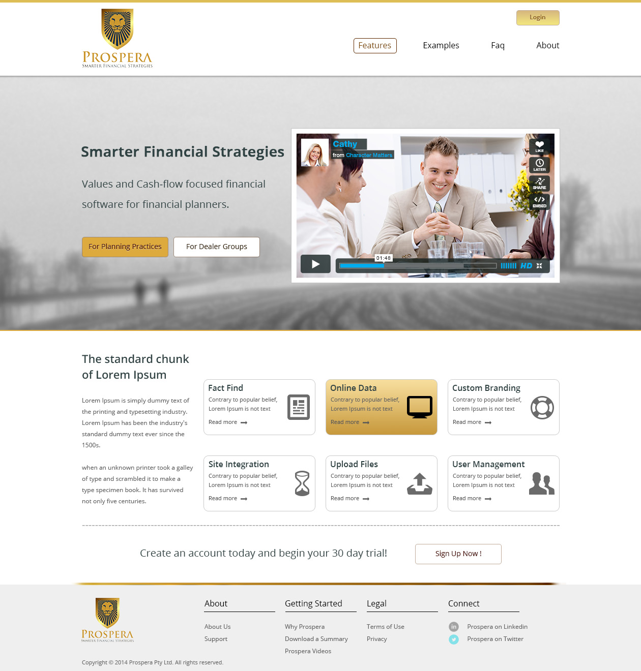 Web Design by ThemeDesk Technology for Prospera | Design #3426083