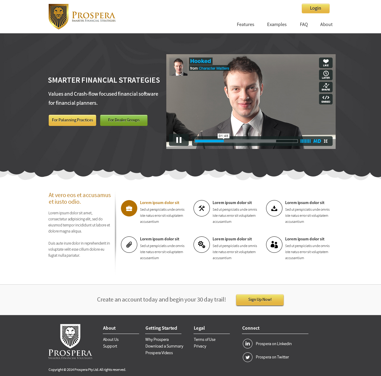 Web Design par ThemeDesk Technology pour Prospera | Design #3426101