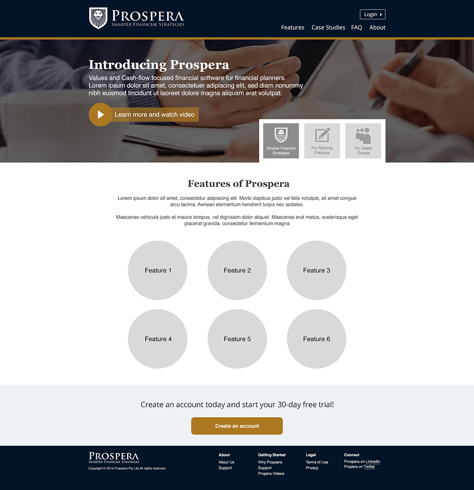 Web Design par Linh Ly pour Prospera | Design #3457047