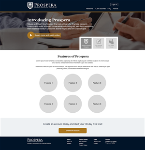 Web Design by Linh Ly for Prospera | Design: #3457047