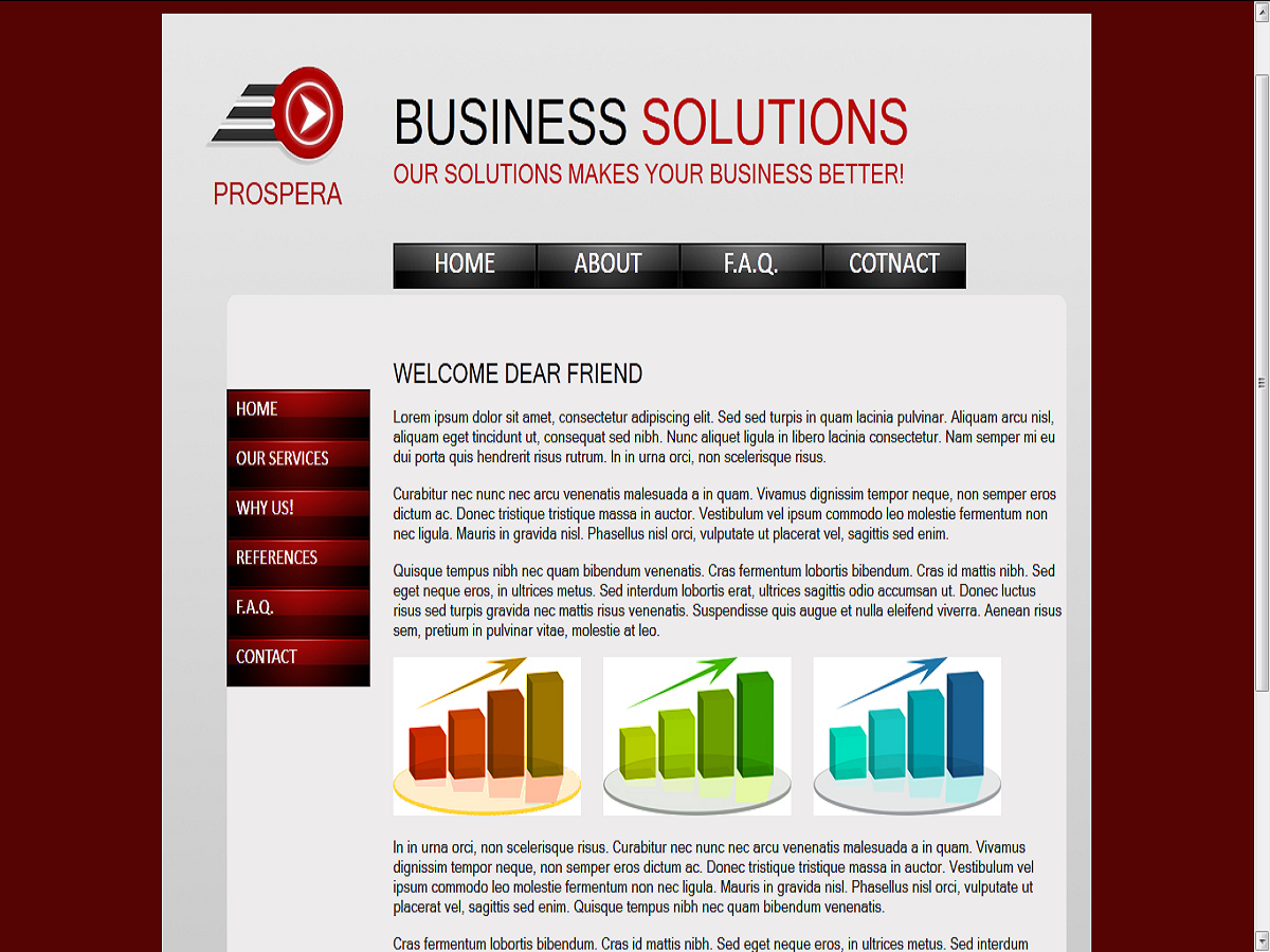 Diseño Web por vikas the designer para Prospera | Diseño #3409552