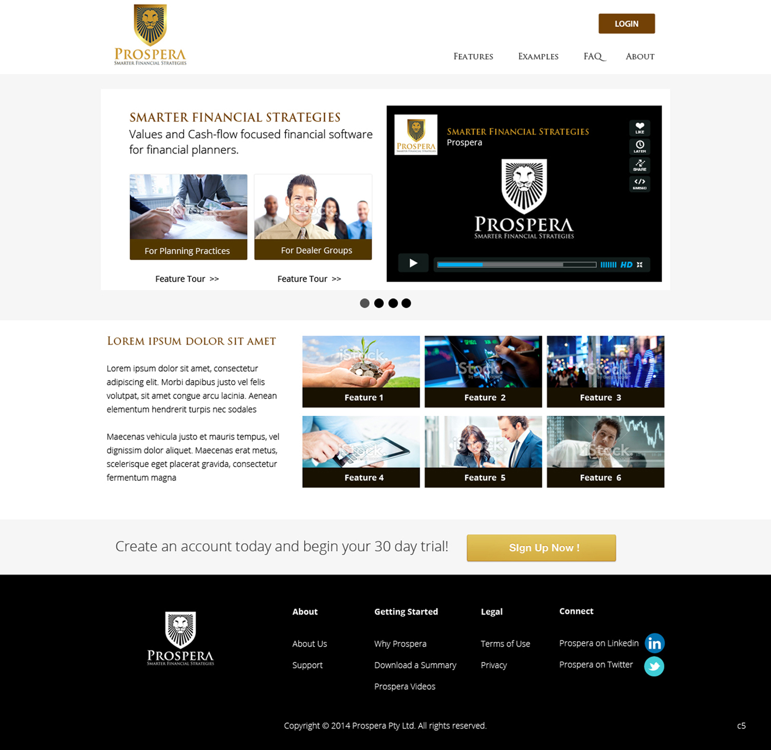 Web Design by pb for Prospera | Design #3430061