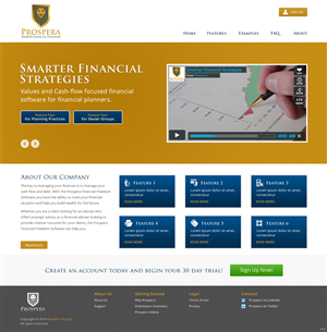 Web Design by pb for Prospera | Design: #3430063