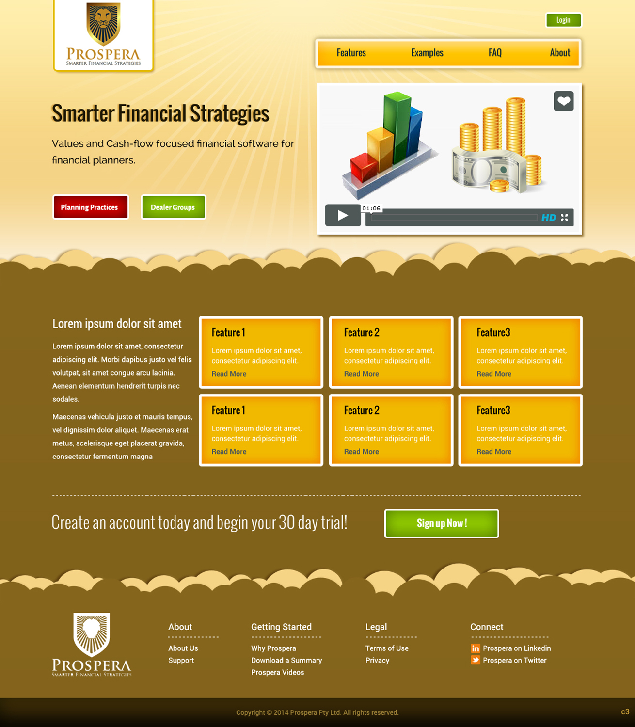 Web Design by pb for Prospera | Design #3430066