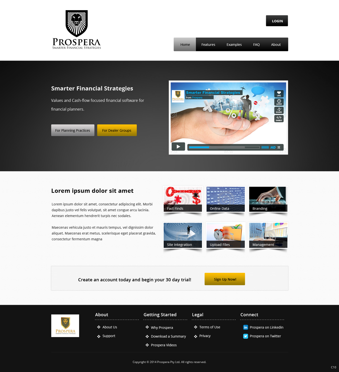 Web Design by pb for Prospera | Design #3430071