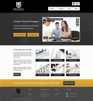 Web Design by pb for Prospera | Design: #3430083