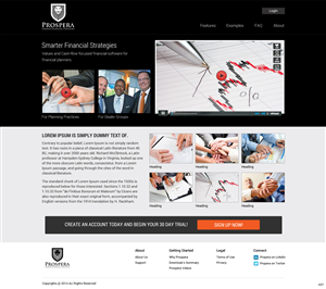 Web Design by pb for Prospera | Design: #3430100