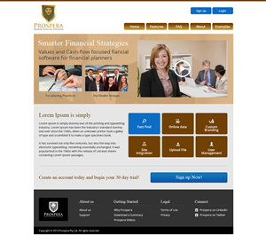 Web Design by the-lion-king for Prospera | Design: #3419665