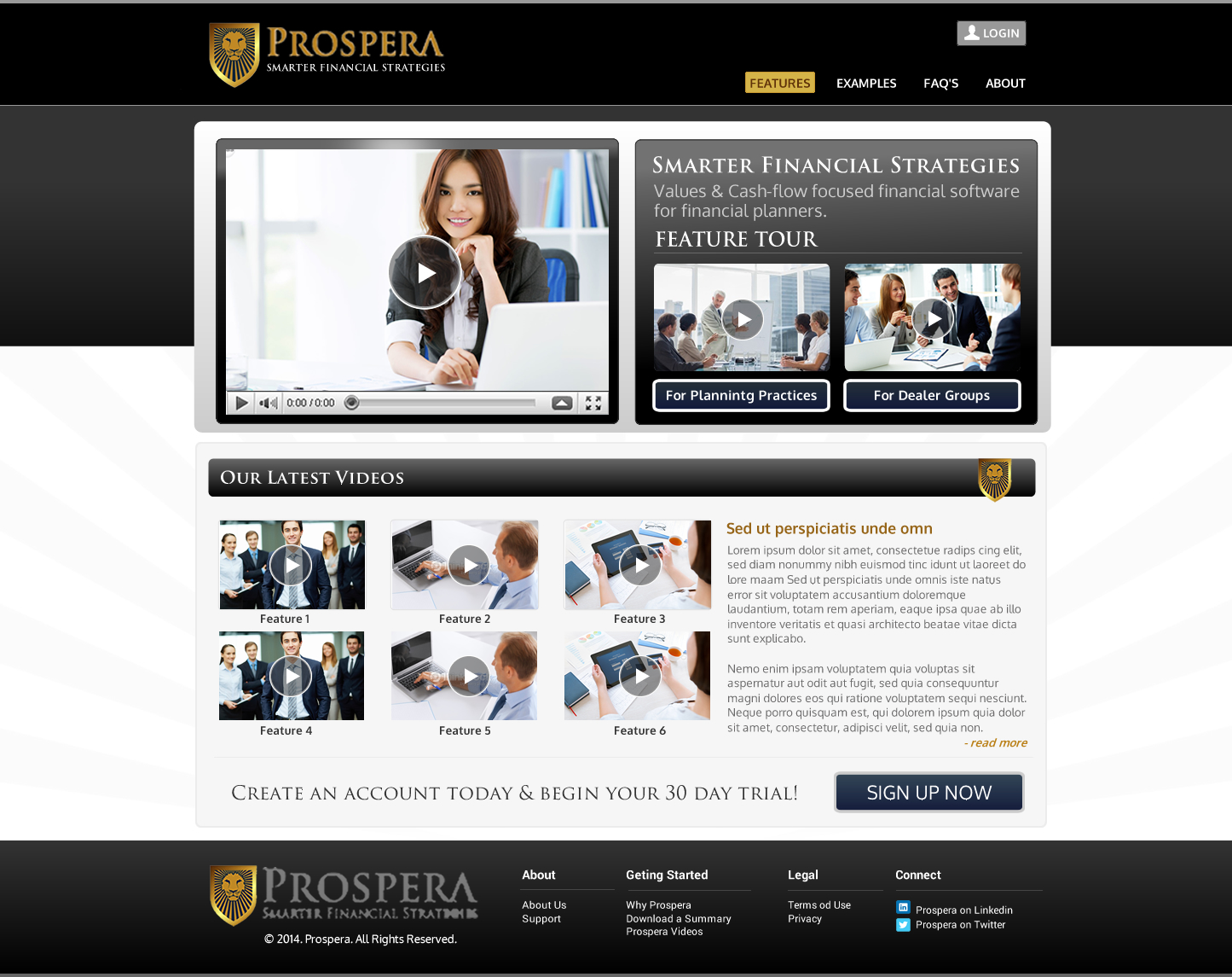 Web Design par Sbss pour Prospera | Design #3414316