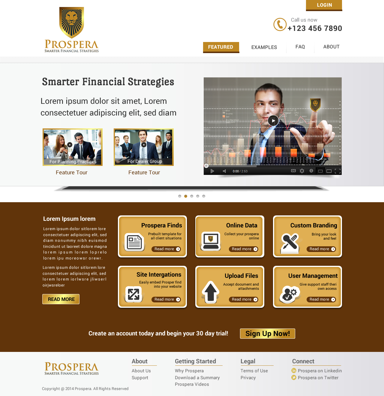 Web Design by Sbss for Prospera | Design #3414378