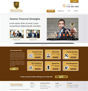 Web Design by Sbss for Prospera | Design: #3414378