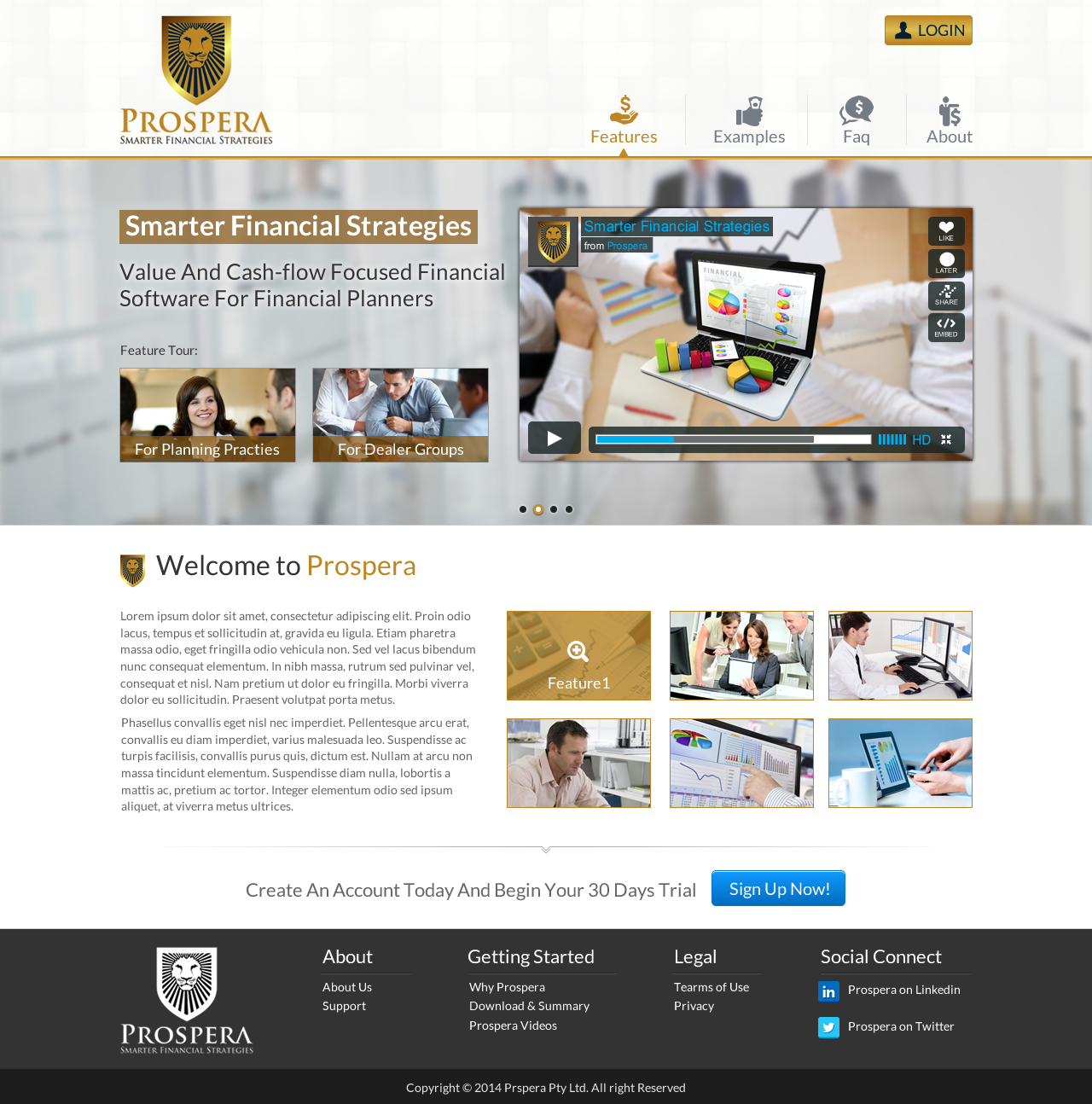 Web Design par Sbss pour Prospera | Design #3414483