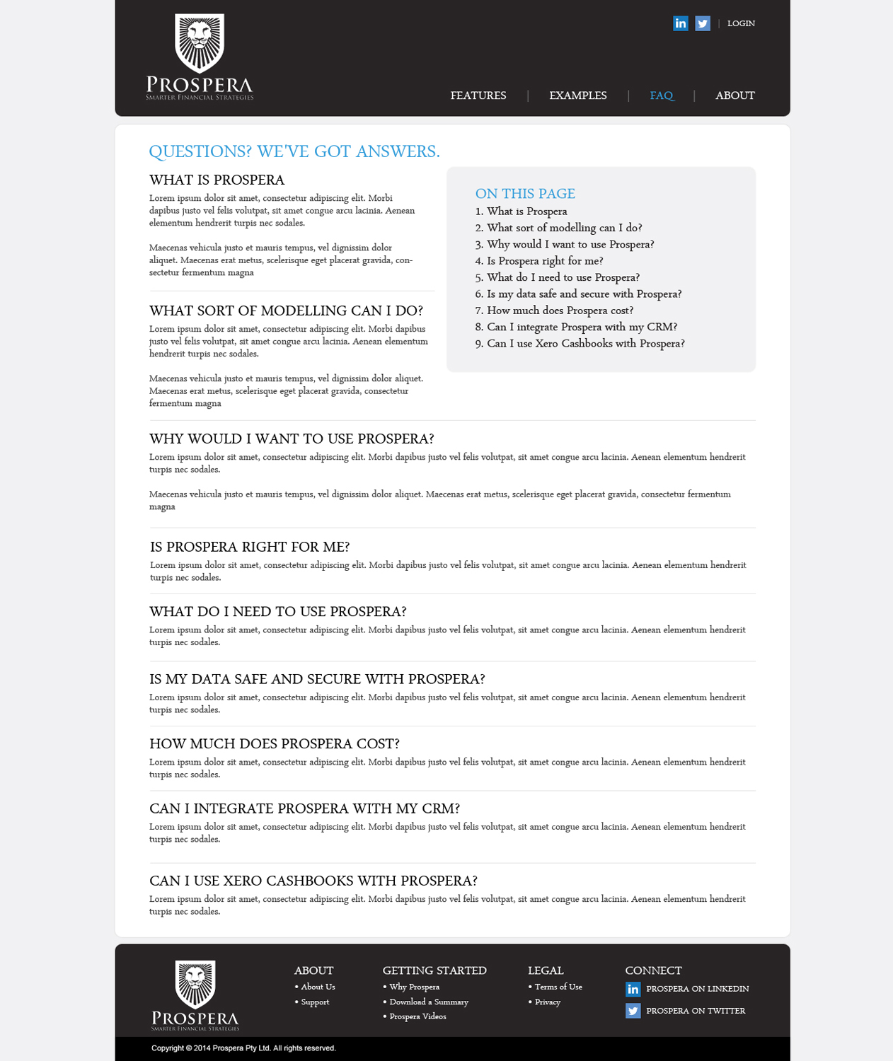 Web Design par Impressive Sol pour Prospera | Design #3452493