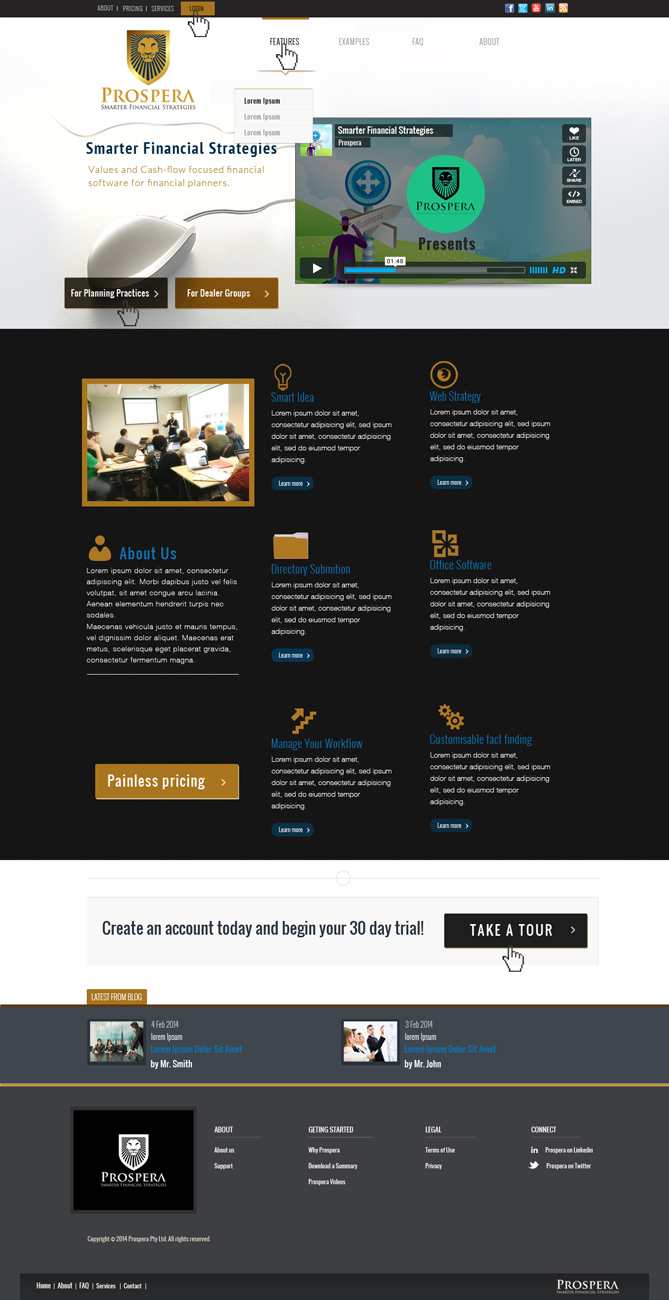 Web Design par Da Miracle pour Prospera | Design #3463953