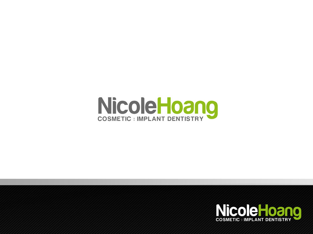 Logo Design by DoveFendi for Nicole Hoang DMD PC | Design #841131