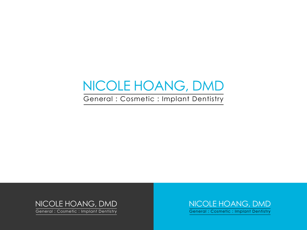 Design de Logo par DiLion pour Nicole Hoang DMD PC | Design #855431