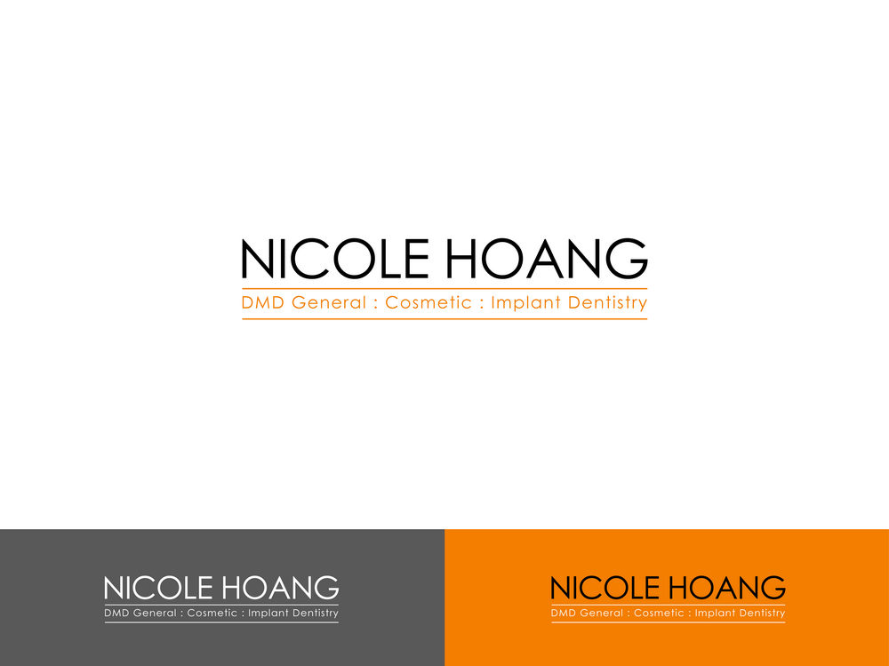 Logo Design by DiLion for Nicole Hoang DMD PC | Design #857032