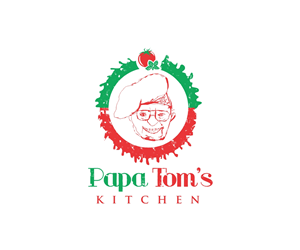 Papa Tom's Kitchen  | Logo Design by Mandarina