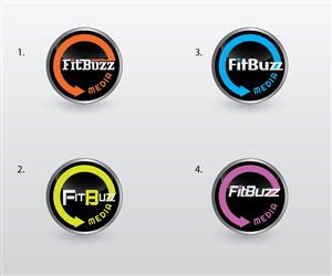 FitBuzz Media | Logo Design by Alexandra