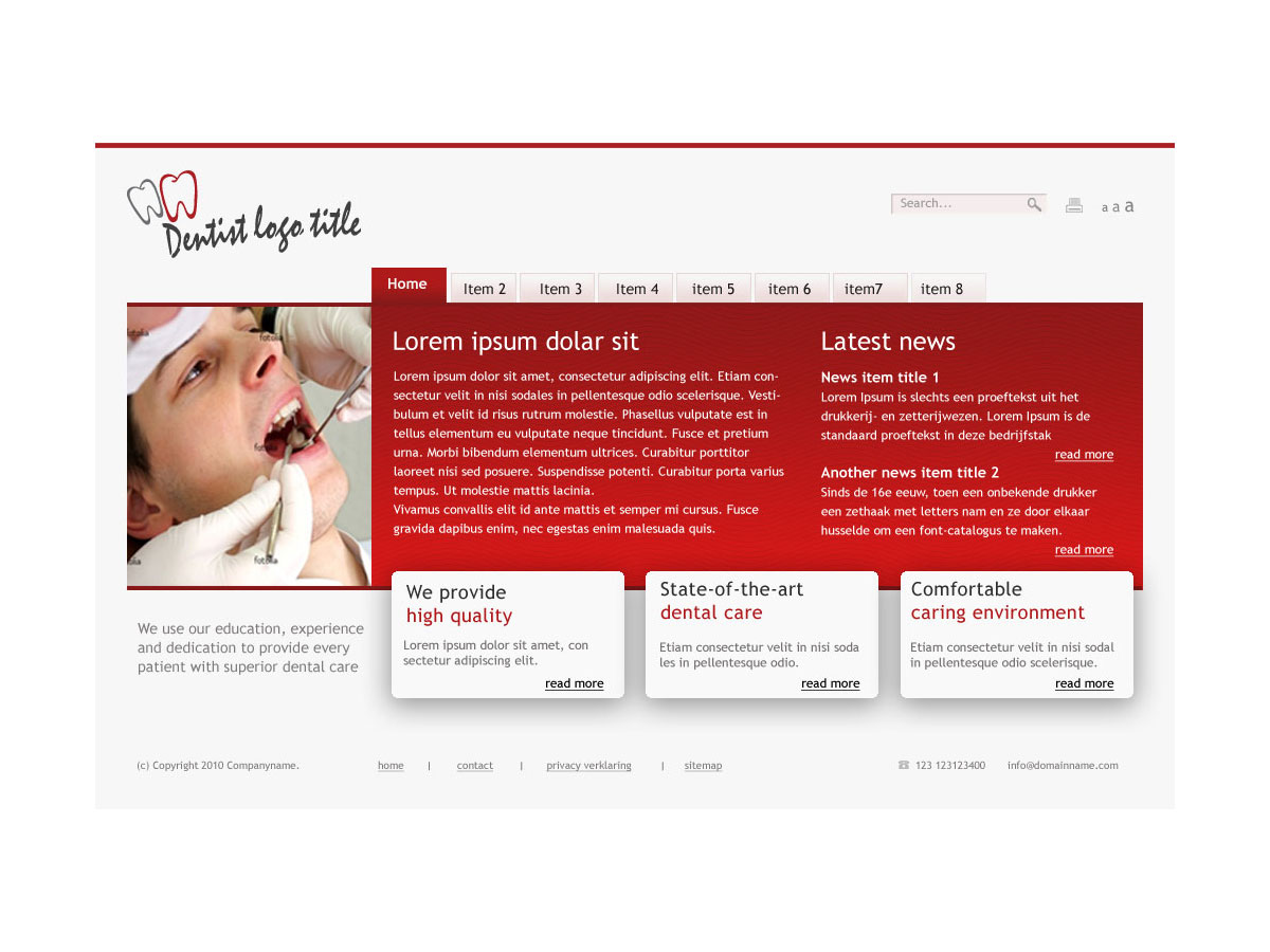 Web Design by Peter Huisman for Topspotters | Design #83744